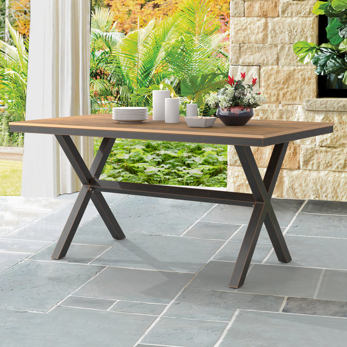 Lark Manor Annalena Patio Dining Table & Reviews Wayfair